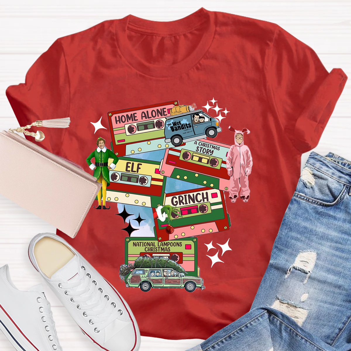 Christmas Movie Teacher T-Shirt