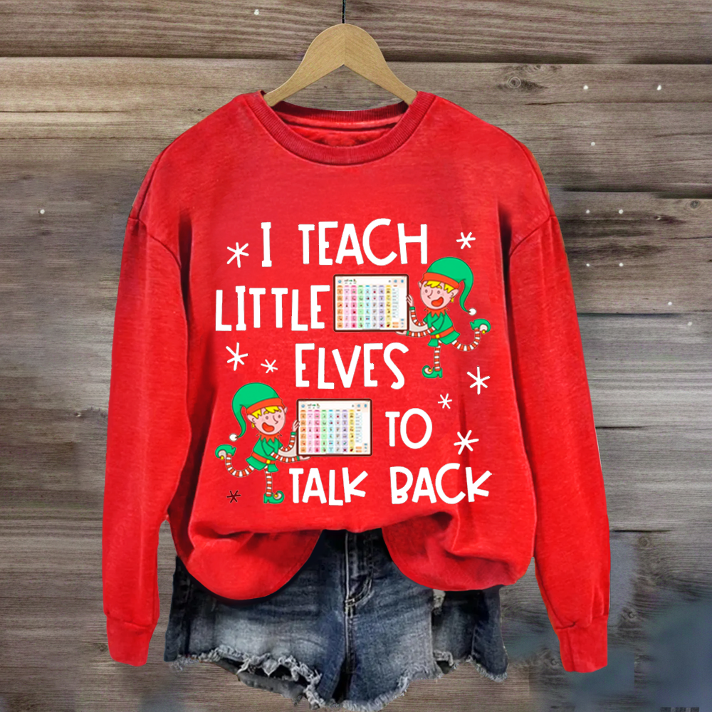 Xmas Speech Language Pathologist Sweatshirt