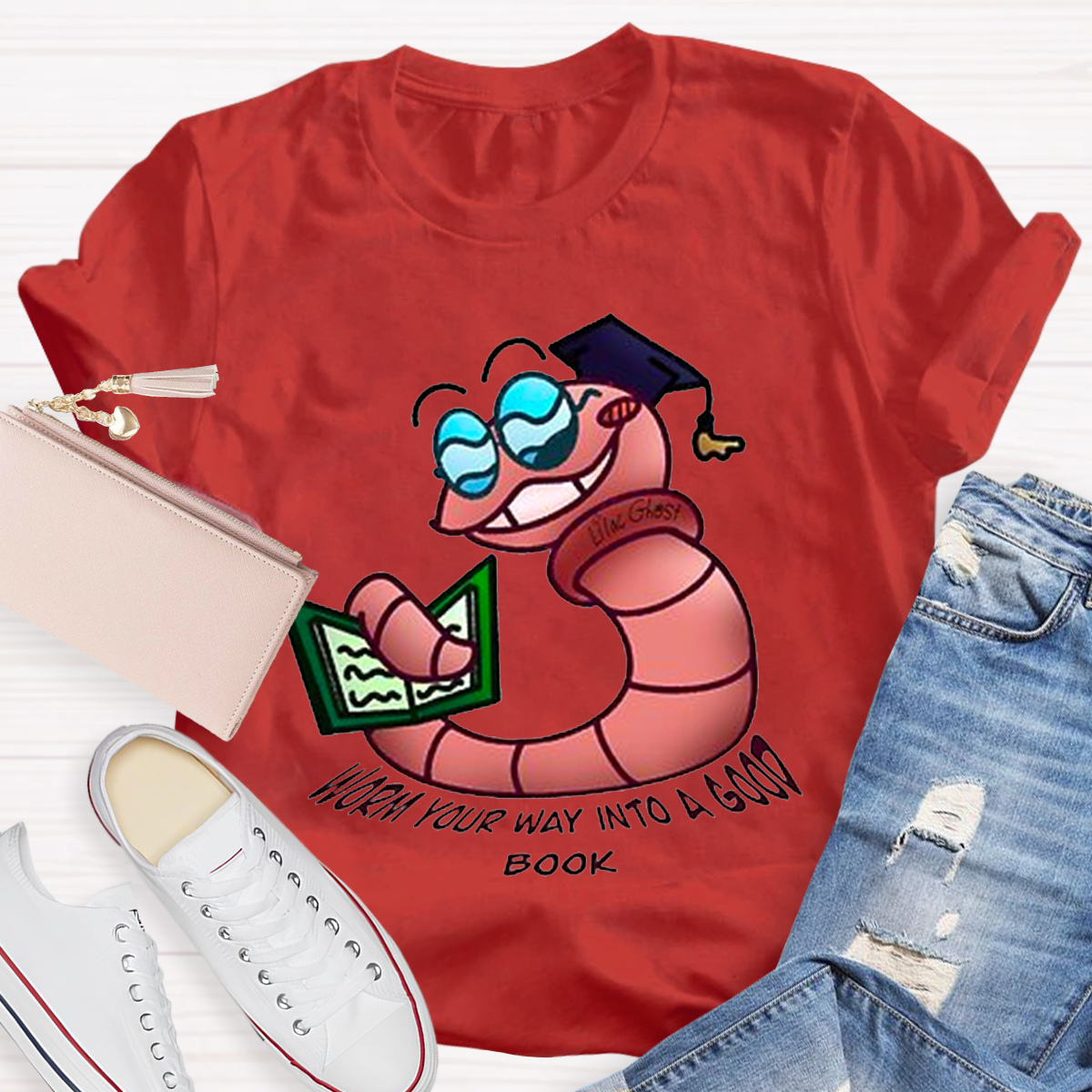 Humorous Read Book Teacher T-Shirt