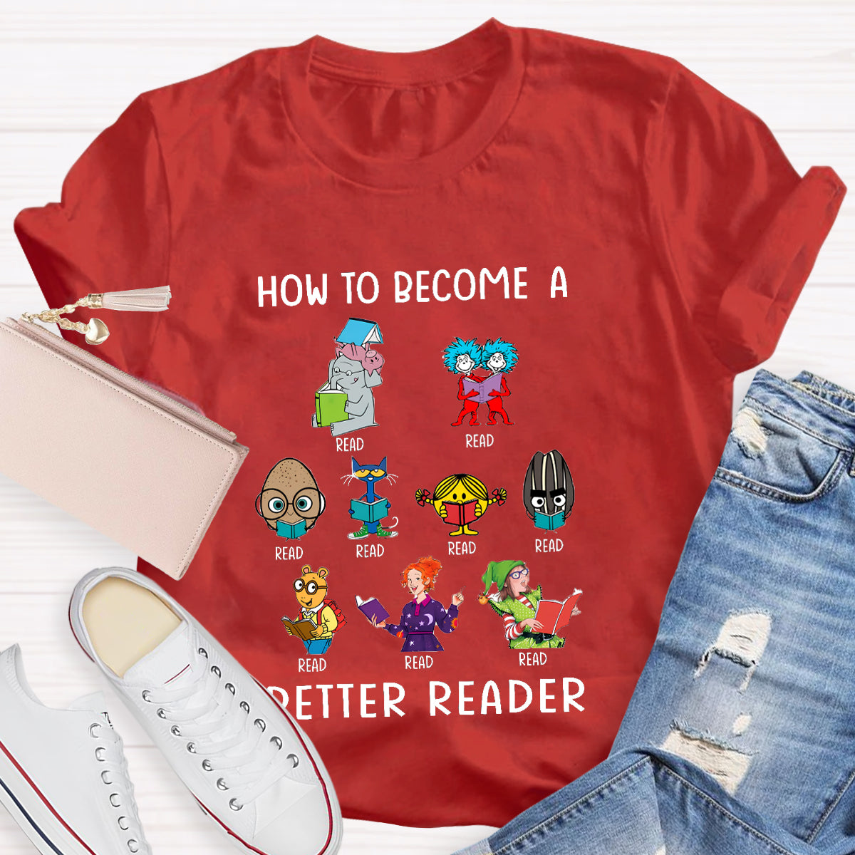 How To Become A Better Reader T-Shirt