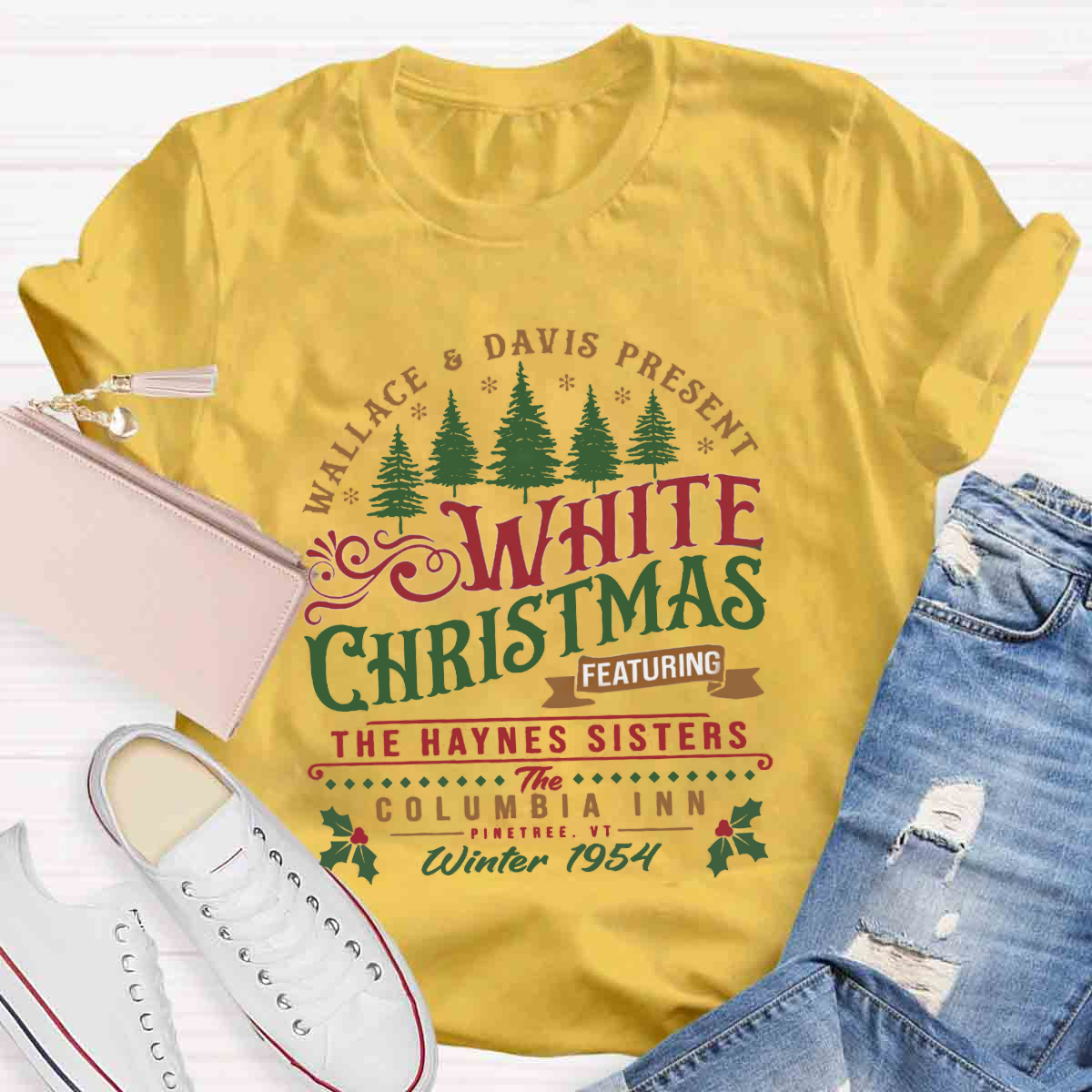 White Christmas Columbia Inn T-Shirt