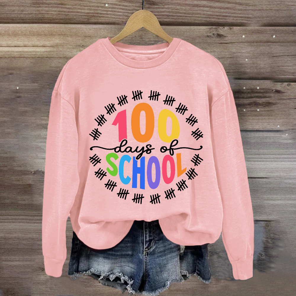 Happy 100 Days of School Sweatshirt