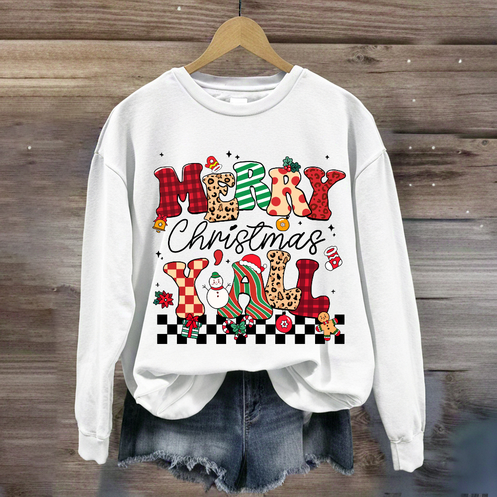 Merry Christmas Y'all  Sweatshirt