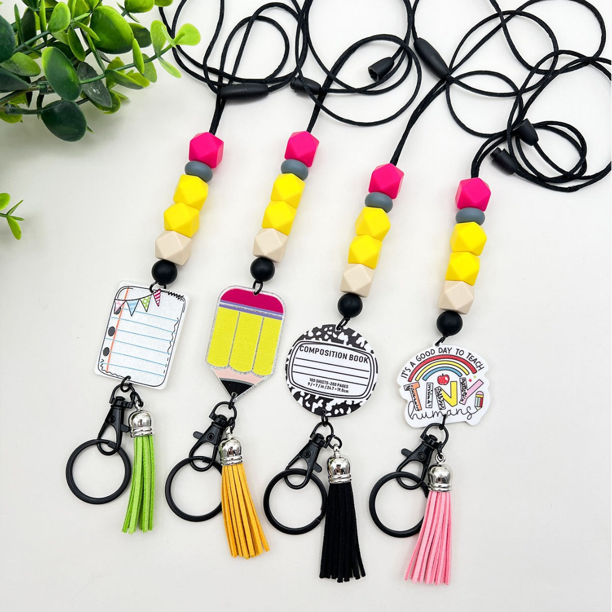 Acrylic pencil Key chain Lanyard