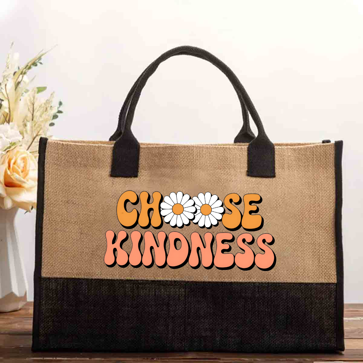 Choose Kindness Cotton Tote Bag