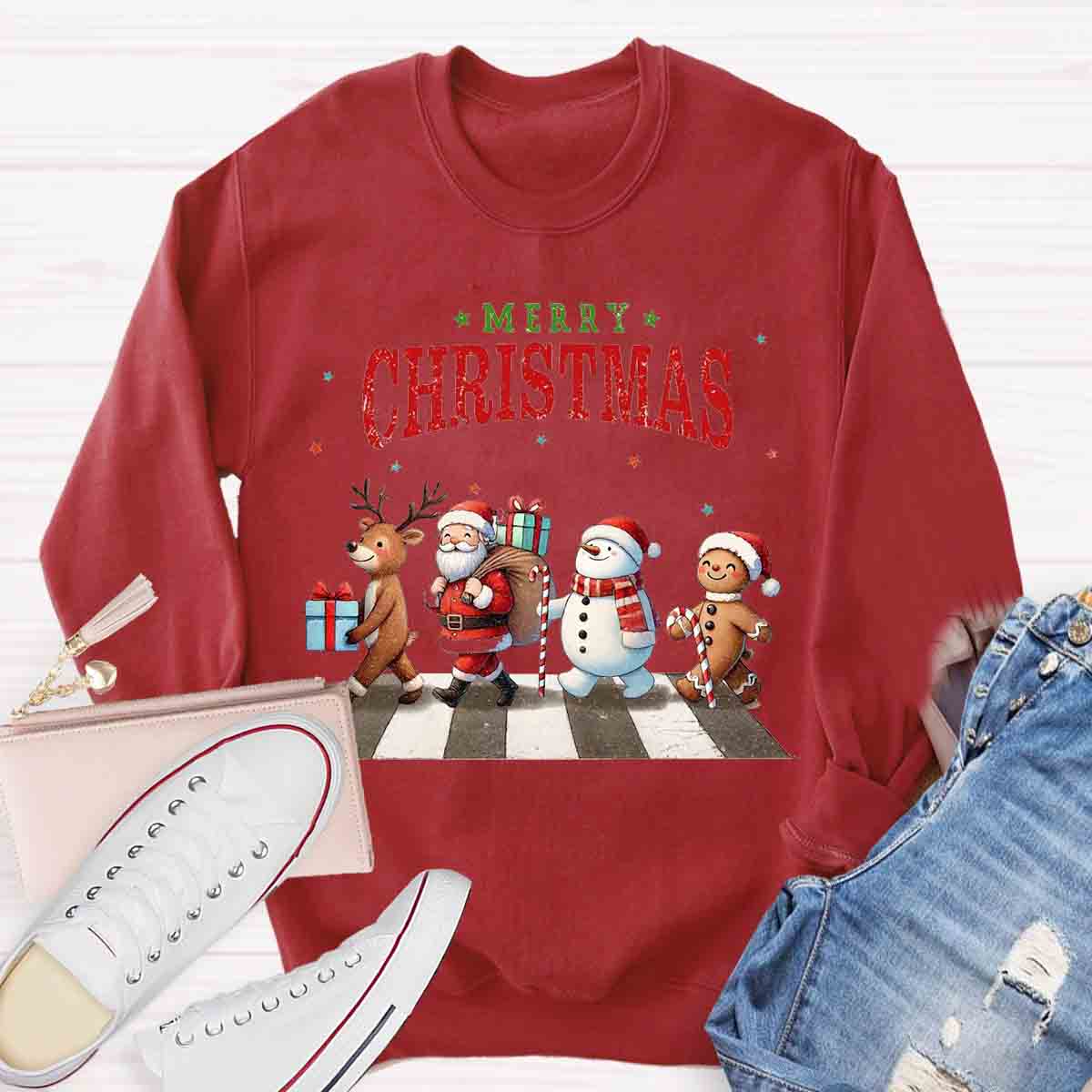 Merry Christmas Santa Claus Sweatshirt