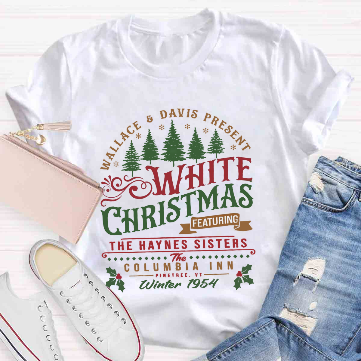 White Christmas Columbia Inn T-Shirt