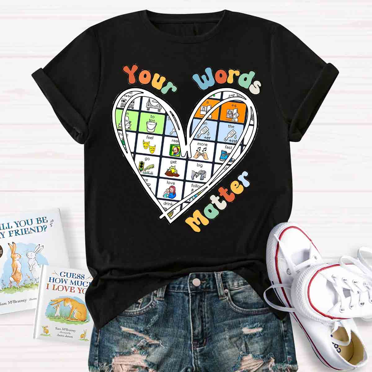 Your Word Matter Heart T-shirt