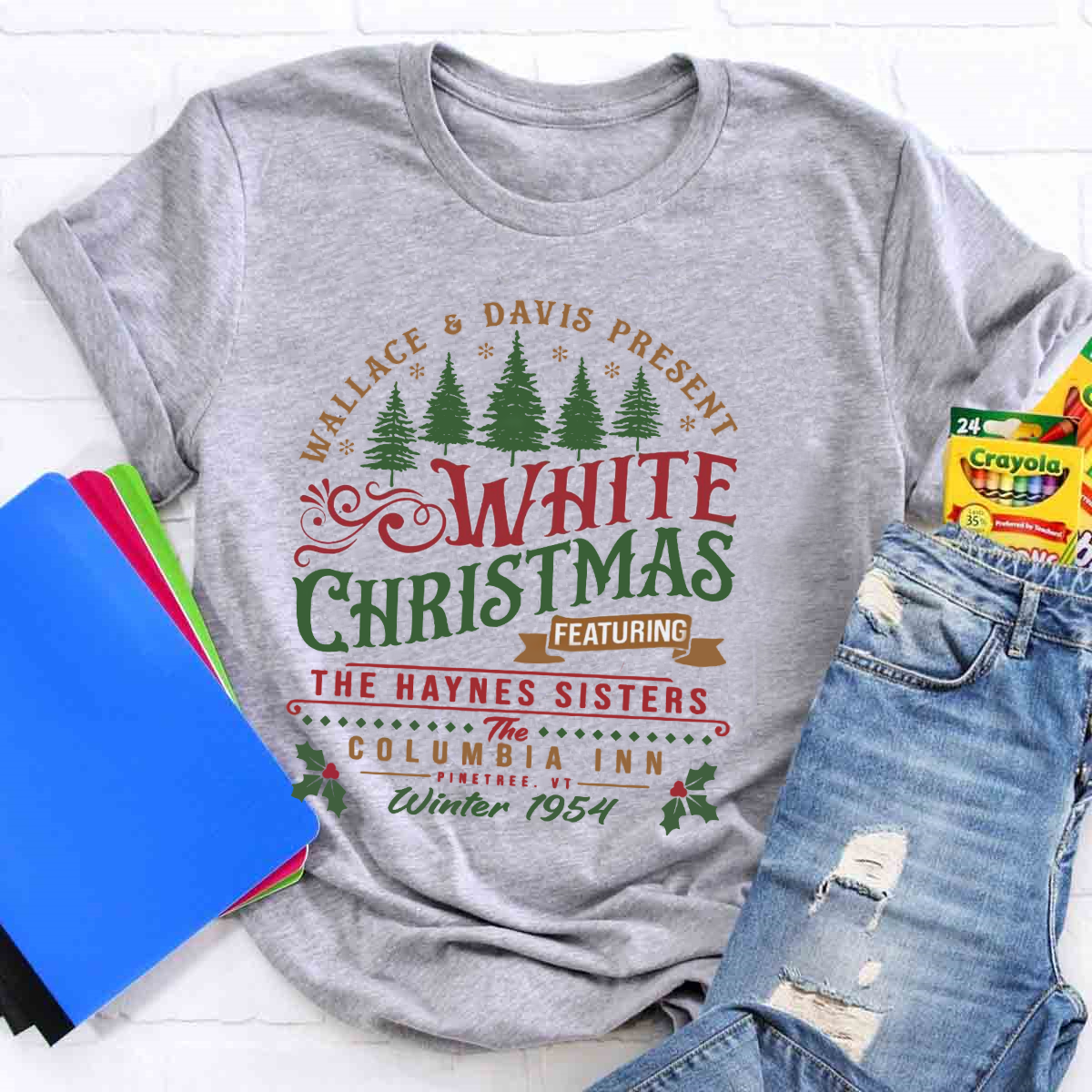 White Christmas Columbia Inn T-Shirt