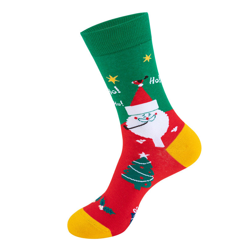 Snowman Santa Claus Socks