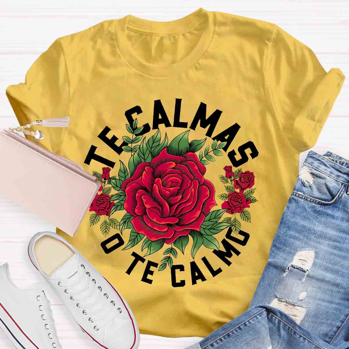 Te Calmas O Te Calmo Spanish Teacher T-Shirt