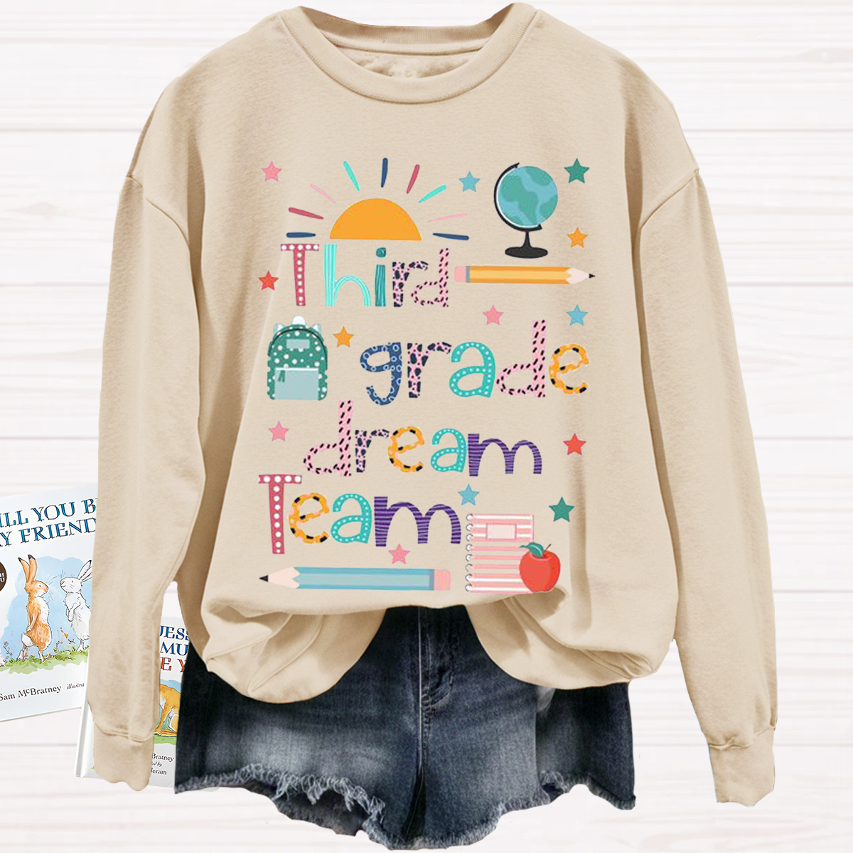 Personalized Grade Dream Team Sweatshirt